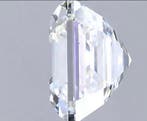 1 pcs Diamant (Natuurlijk) - 1.00 ct - Smaragd - E - VS1 -, Nieuw