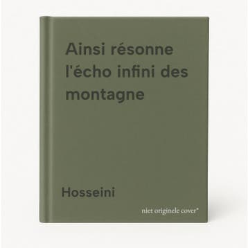 Ainsi résonne lécho infini des montagne 9782264063496, Verzenden, Gelezen, Hosseini