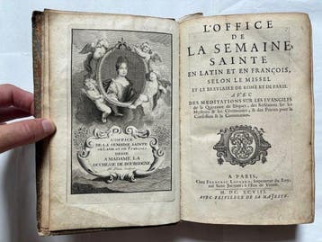 Nicolas Pitau (gravures) - L’Office de la Semaine Sainte en