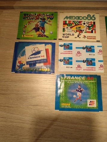 1986, 1998, 2000, 2004, 2008, 2010, 2020 Panini Mexico 86, Nieuw