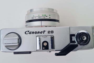 Canon Canonet 28 Analoge camera, Audio, Tv en Foto, Nieuw