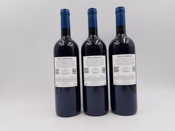 2018 Arnaldo Caprai, Belcompare - Umbrië - 3 Flessen (0.75, Nieuw