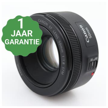 10% korting | Canon EF 50mm f/1.8 STM | Tweedehands, Verzenden, Zo goed als nieuw