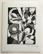Serge Poliakoff (1900-1969) - Untitled, from Lart, Antiek en Kunst