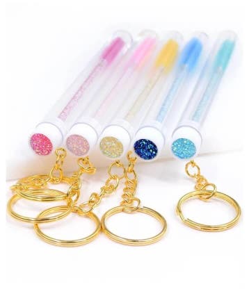 Wimperborstel Sleutelhangers Willekeurige kleur, Verzenden, Nieuw