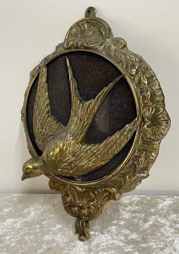 Decoratief ornament - Medaillon Zwaluw - Frankrijk - Antiek, Antiek en Kunst