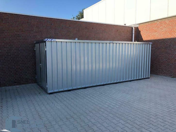 Opslagcontainer permanent - semi permanent, Articles professionnels, Machines & Construction | Abris de chantier & Conteneurs
