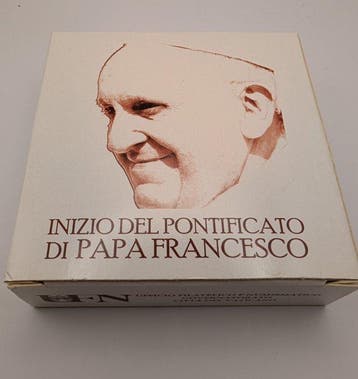 Vaticaan. 2 Euro / 5 Euro 2013 Sede Vacante + Papa