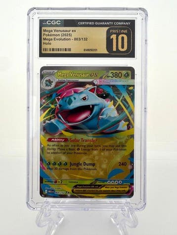 Pokémon - 1 Graded card - Mega Venusaur ex - Mega Evolution, Nieuw