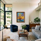 Jarol - Galeón sobre las Olas del Atardecer Cúbico