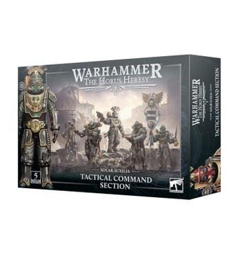 The Horus Heresy Solar Auxilia Tactical command section, Ophalen of Verzenden, Nieuw