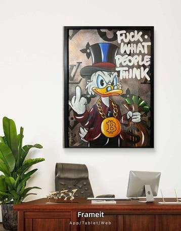 Xavier Van Walsem (1980) - Scrooge mcduck F#ck what poeple