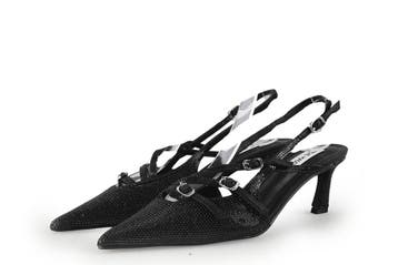 Steve Madden Slingbacks in maat 38 Zwart, Kleding | Dames, Schoenen, Verzenden, Zwart, Steve Madden, Zo goed als nieuw