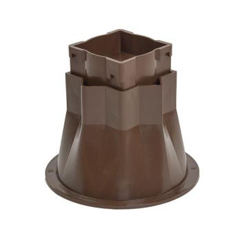 Bedverhogers / Meubelverhogers, hoogte instelbaar. Bruin, Diversen, Verpleegmiddelen, Ophalen of Verzenden, Nieuw