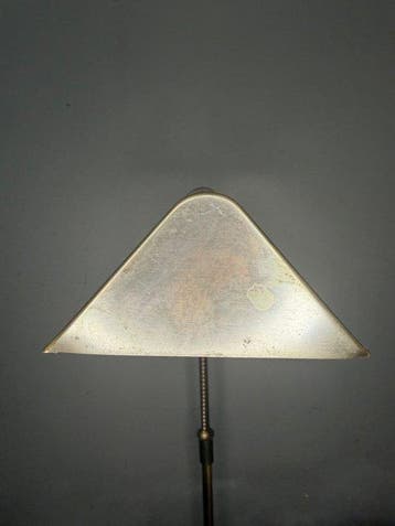 Holtkötter - Lampadaire - Laiton - Lampe de notaire antique