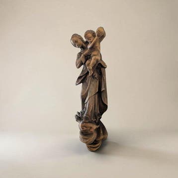 sculptuur, Virgin Mary with the Christ Child Standing on the