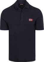 Napapijri Ebea Poloshirt Navy maat Maat 52/54 (L) Heren, Verzenden