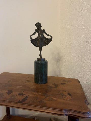naar Ferdinand Preiss (1882-1943) - sculptuur, Ballerina