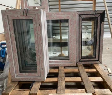 Budget ramen direct uit voorraad! 70mm profiel met HR++ glas, Bricolage & Construction, Ophalen of Verzenden, Gevelraam of Ruit