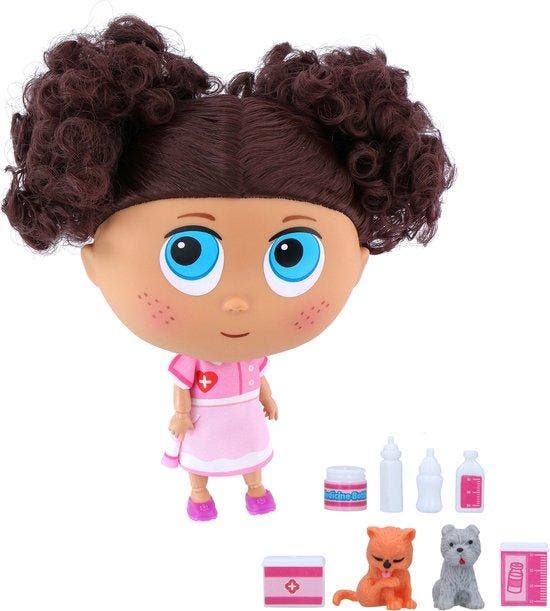 2dekans | Eddy Toys Poppenset - Met Accessoires - 20x11x19cm, Kinderen en Baby's, Speelgoed | Overig, Ophalen of Verzenden