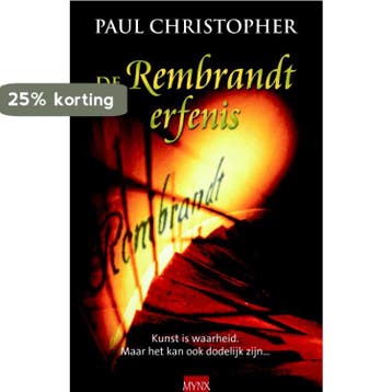 REMBRANDT ERFENIS, DE 9789022549414 Paul Christopher, Verzenden, Gelezen, Paul Christopher