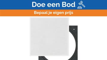 Bieden: Sonance VP6SQ speaker adapter grille pair white, Watersport en Boten, Ophalen of Verzenden, Nieuw