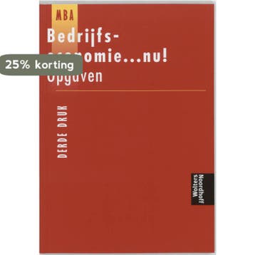 Bedrijfseconomie ... nu ! Opgaven 9789001183257 H. Fuchs, Verzenden, Gelezen, H. Fuchs