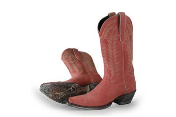 Caborca Silver Cowboy laarzen in maat 37 Roze, Verzenden, Zo goed als nieuw, Roze, Caborca Silver