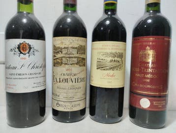 1980 Château Saint Christophe, 1986 Chateau La Louvière,, Nieuw