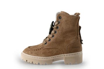 Nubikk Veterboots Meisjes in maat 25 Cognac, Kinderen en Baby's, Verzenden, Jongen of Meisje, Nubikk, Schoenen