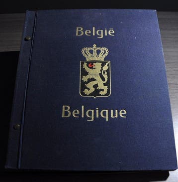 België 1849/1974 - Verzameling met diverse betere in een, Postzegels en Munten, Postzegels | Europa | België, Gestempeld