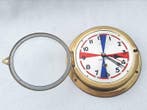 Scheepsklok - Observer - Messing en glas - 1930-1940 - Radio