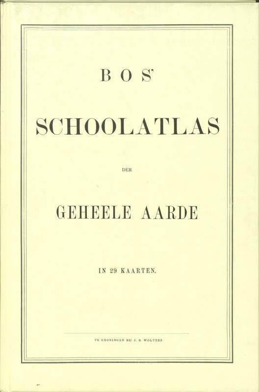 Bos Schoolatlas der gehele Aarde 9789001120986 P.R. Bos, Boeken, Reisgidsen, Zo goed als nieuw, Verzenden