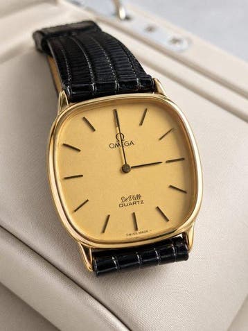 Omega - De Ville - Ref.191.0131.1 - Cal.1365 - Gold Tone TV, Nieuw