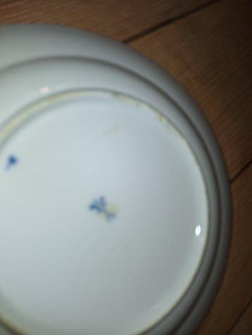 Meissen - Ontbijtbord (18) - Zwiebelmuster - Hardporselein -