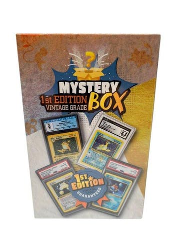 Pokémon Mystery box - 1st Edition Vintage Card - WOTC