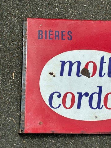 Bière Motte Cordonnier / Émaillerie Alsacienne Strasbourg -