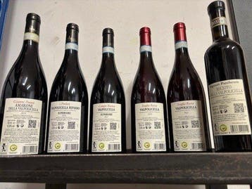 2019 Amarone Pavesi, 2020 Ripasso Valpolicella Perlari &, Collections