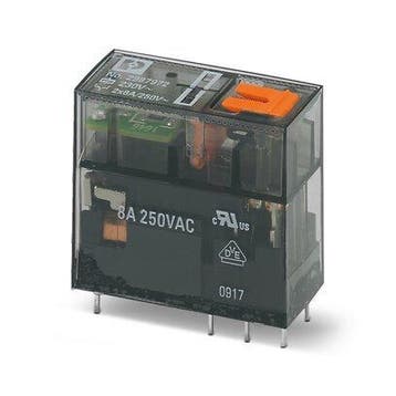 Relais Miniature Phoenix Contact 230V AC Double Contact -, Verzenden, Nieuw