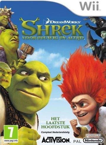 Shrek voor Eeuwig en Altijd (Wii Games), Ophalen of Verzenden, Zo goed als nieuw