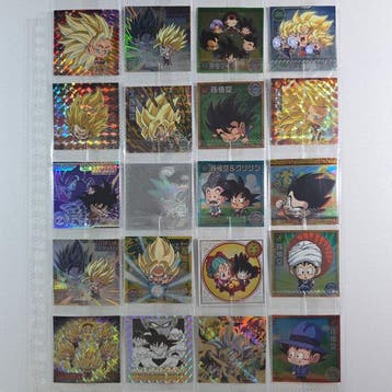 Bandai - 135 Bulk kaarten - Dragon Ball - Dragon Ball Wafer, Nieuw