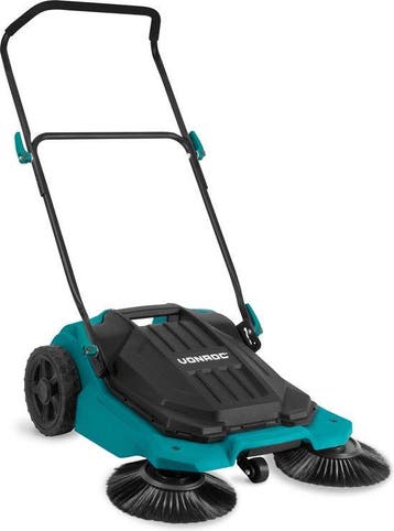 2dekans | VONROC Veegmachine – 65cm veegbreedte – 18 liter, Ophalen of Verzenden, Nieuw