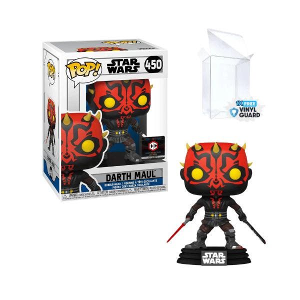 Funko Pop! Star Wars - Darth Maul #450 Chalice Collectibles, Verzamelen, Poppetjes en Figuurtjes, Nieuw, Verzenden