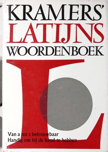 Kramers woordenboek latyn 9789000009220 Dr. J.W. Fuchs, Verzenden, Gelezen, Dr. J.W. Fuchs