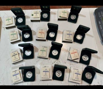 Australië. 5 Dollars Estuche Deluxe 2000 Olimpiada Sidney,