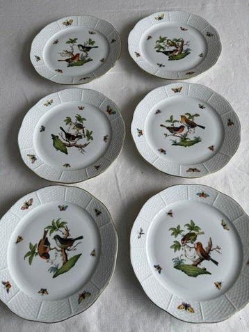 Herend - Tafelservies (6) - Porselein - Herend RO borden –