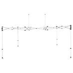 Opvouwbaar Partytentframe | BLANC | Staal | Wit | Incl., Verzenden, Nieuw in verpakking