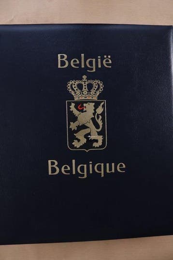 België 1849/1969 - 1 leeg DAVO LX voordrukalbum + cassette, Gestempeld