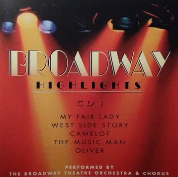 The Broadway Theatre Orchestra &amp; Chorus - Broadway Highl, Verzenden, Gebruikt