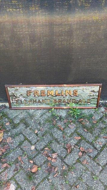 Fremlins Elephant Brand Ale – vintage reclamespiegel –
